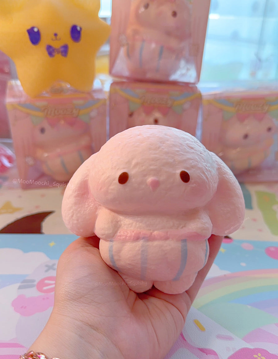 Moozy Strawberry Cream Bunny Squishy image 0