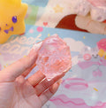 Mini Transparent Pink Cheese Squishy🧀🎀 image 0