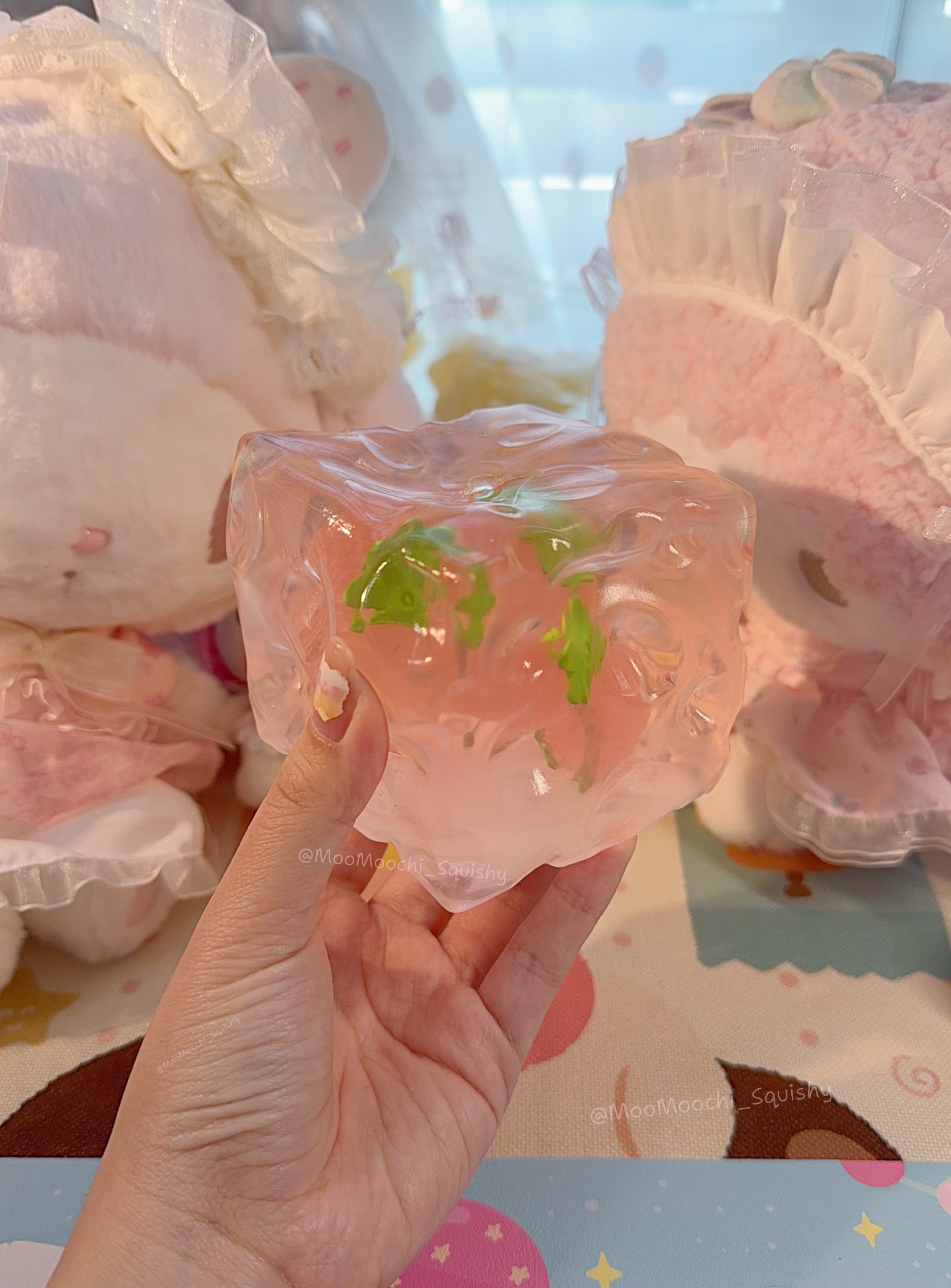 !!NEW!!Chiboki Strawberry Cheese Block Squishy