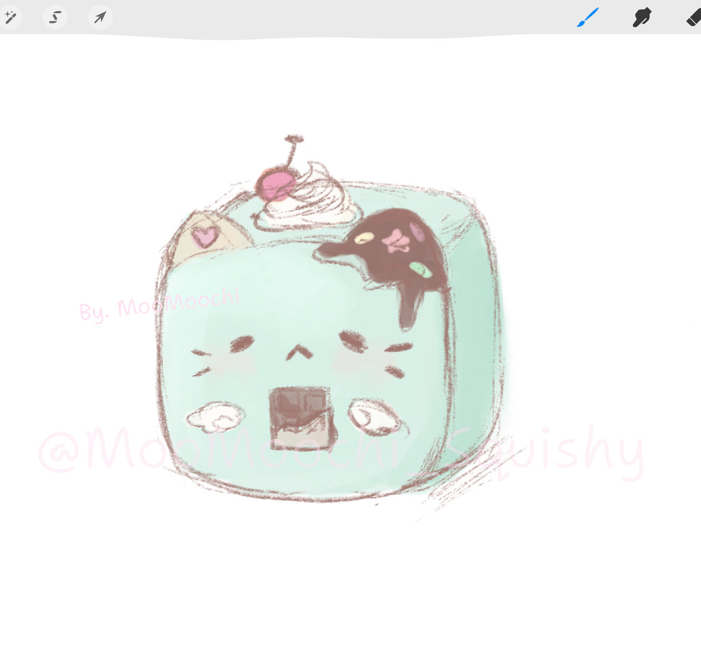 Mint Choco Cat  Taba Squishy image 2