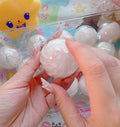 Small Crunchy Dumpling Squishy Keychain image 0